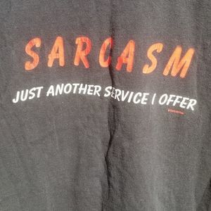 Sarcasm Graphic T Shirt